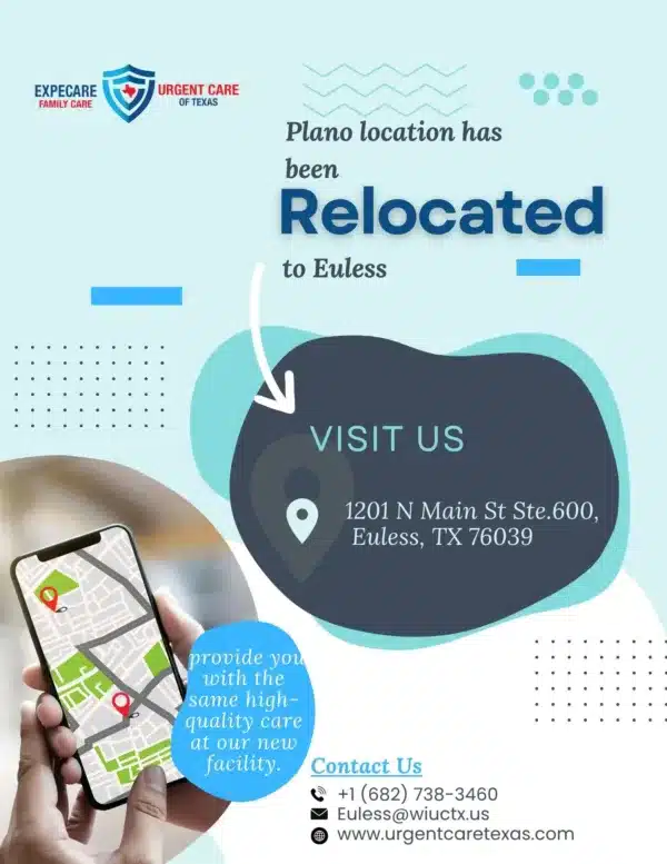 Urgent Care Plano Rlocated